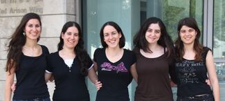 חמש תלמידות מחקר של הפקולטה ברשימה הנבחרת של קרן אניטה בורג