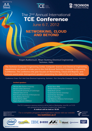 הכנס הבינלאומי השנתי השני של המרכז להנדסת מחשבים בטכניון (7-6 ביוני, 2012)
