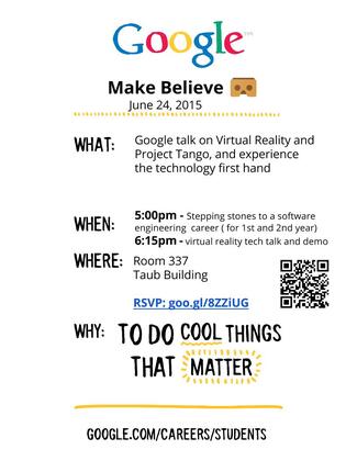 Google talk on Virtual Reality