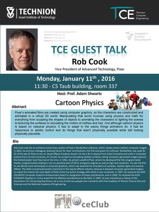 TCE Guest Lecture (Part I): Cartoon Physics 