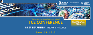 הכנס השנתי הבינלאומי השמיני להנדסת מחשבים בטכניון בנושא למידה עמוקה: תיאוריה ומעשה