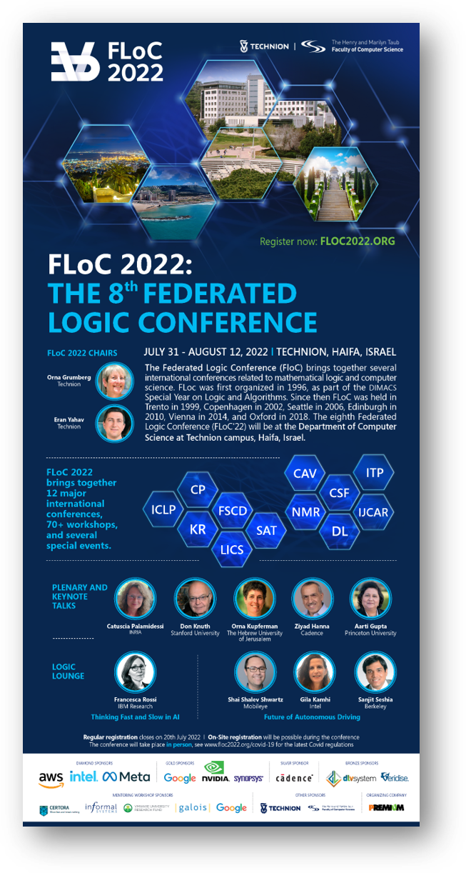 FLOC 2022: The Eighth Federated Logic Conference