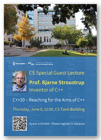  CS Colloquia: C++20 – Reaching for the Aims of C++
