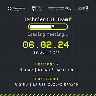 Technion CTF Team