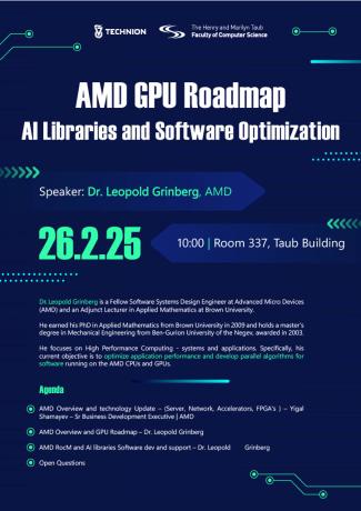 AMD GPU Roadmap, AI Libraries and Software Optimization