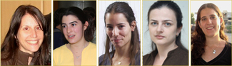 חמש תלמידות מדעי המחשב עלו לגמר בתחרות מלגת אניטה בורג 2011