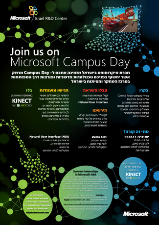 Microsoft Campus Day at the CS Faculty