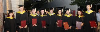 CS Ph.D. Students Graduation Ceremony, 2013