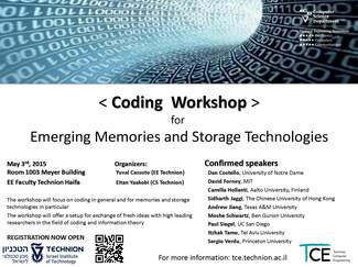 Workshop on Coding for Emerging Memories and Storage Technologies  