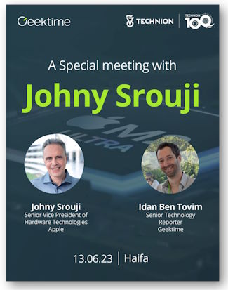A Special Meeting with Johny Srouji