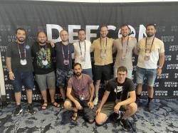 The CTF team of the CS faculty in DEF CON conference in Las Vegas