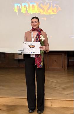 Warm Congratulations To Mayan Rivlin-Gilboa For Winning The Outstanding Lecture Award At The New Trends In DNA-Based Data Storage Conference!